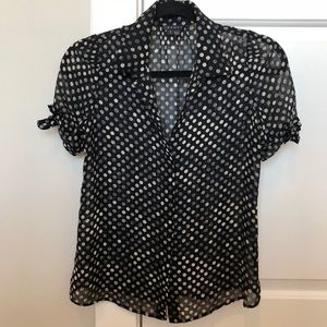 Theory 100% silk Top